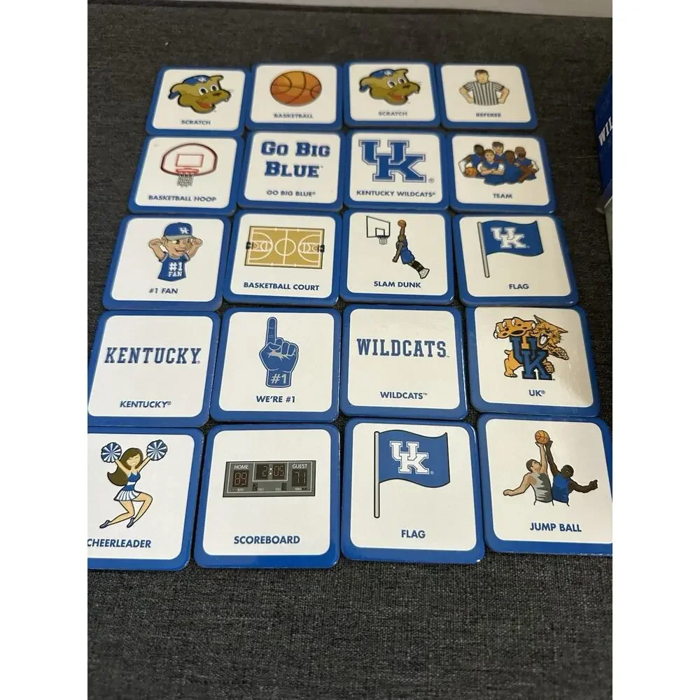 Kentucky Wildcats UK Matching Game MasterPieces 36 Cards Complete NCAA